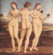 The Three Graces F RAFFAELLO Sanzio